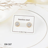 Stainless Steel Ear Studs-02